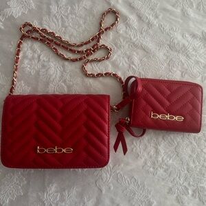 Bebe - small phone purse and coin wallet